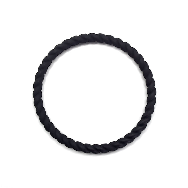 Wholesale Twist Multicolor Stretch Silicone Bracelet